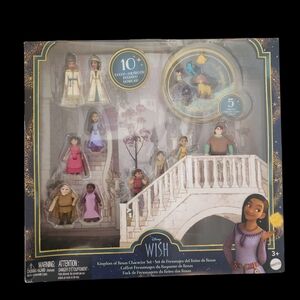 Disney Wish Character Collection with Vibrant Colors